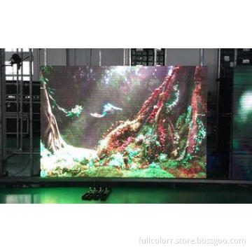 Outdoor P6.25 Stage LED Display Cabinet Die Casting Black S